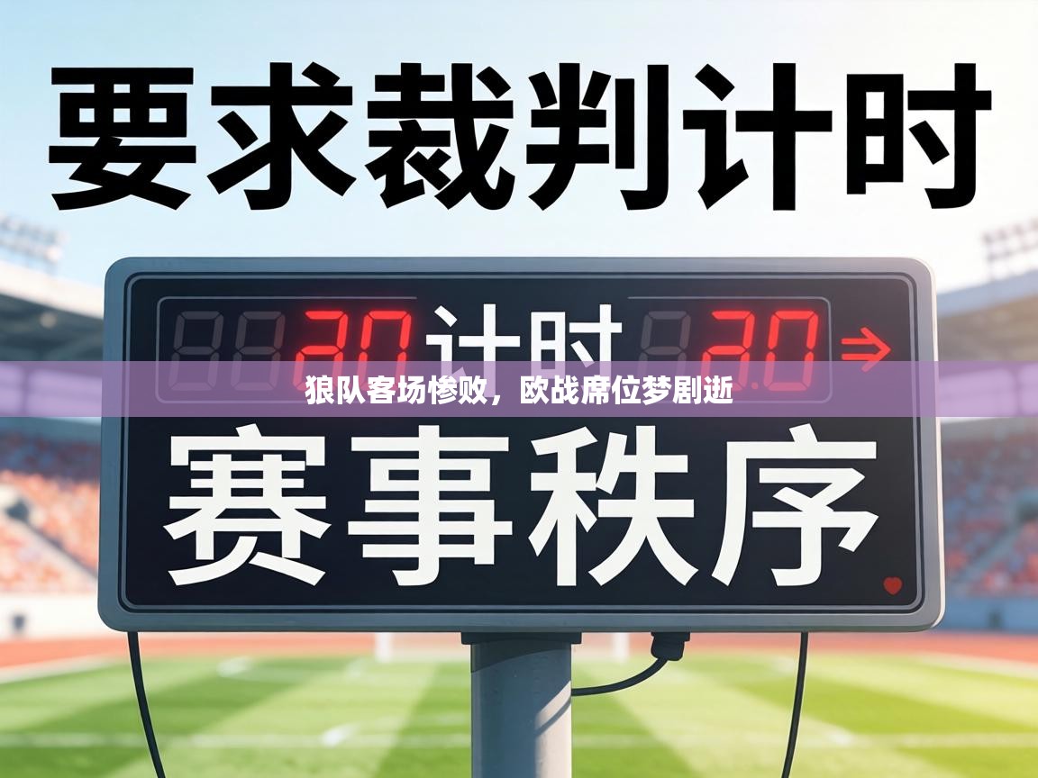 狼队客场惨败,欧战席位梦剧逝 第1张